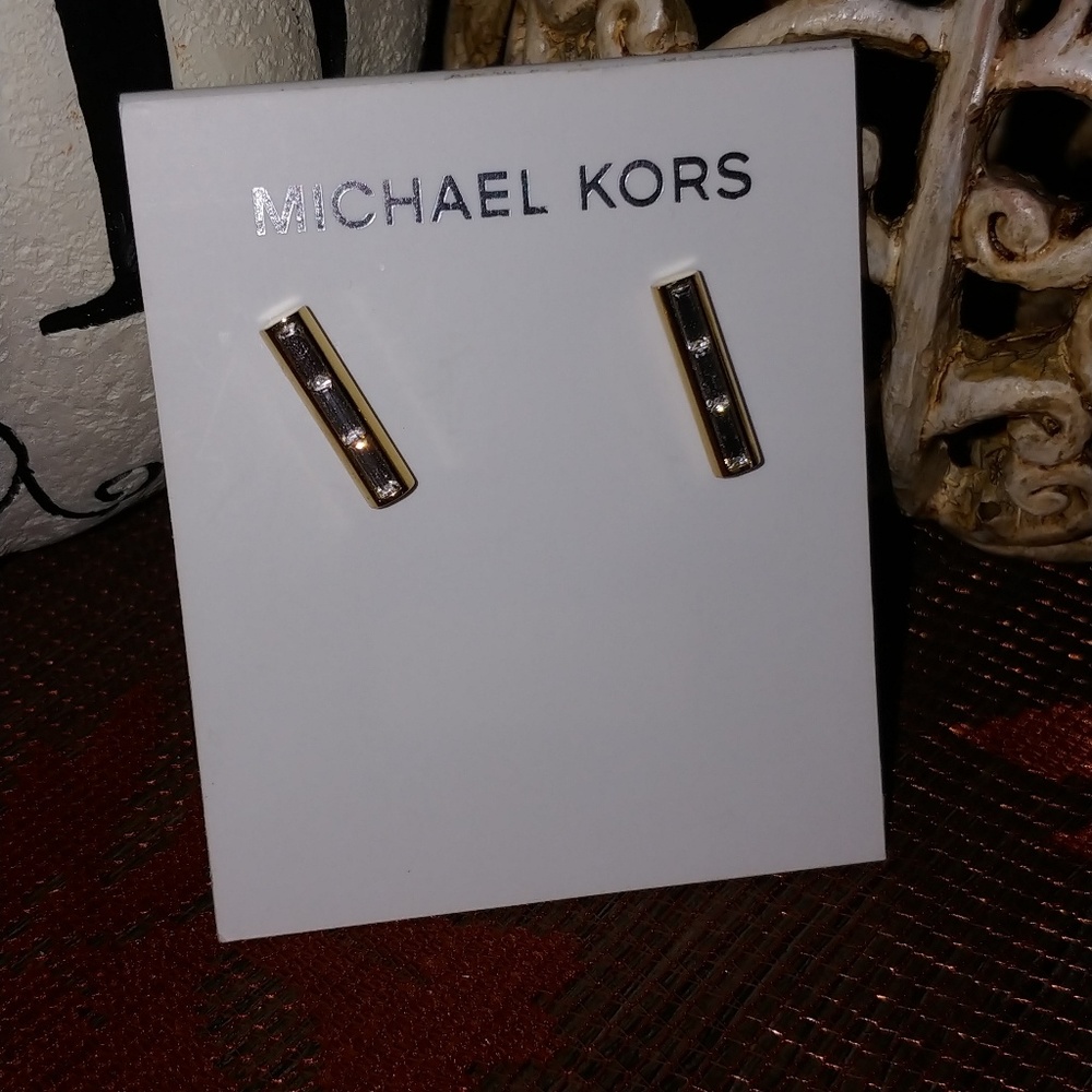 Michael Kors Black Tie Affair Earrings